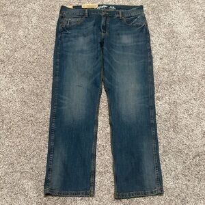 Wrangler Men's 88MWZ Retro Slim Fit Straight Leg Jeans Bozeman Size 38x30